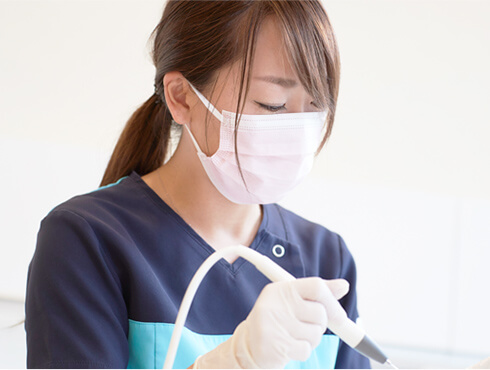 歯ぐきの清掃